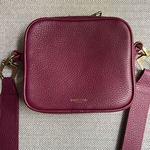 DeMellier Burgundy Shoulder Bag